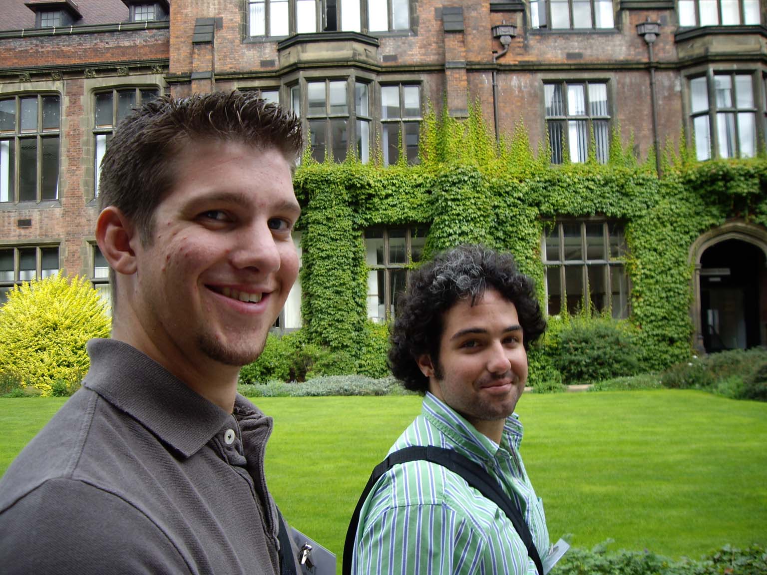 Tad and Zac at University of Newcastle